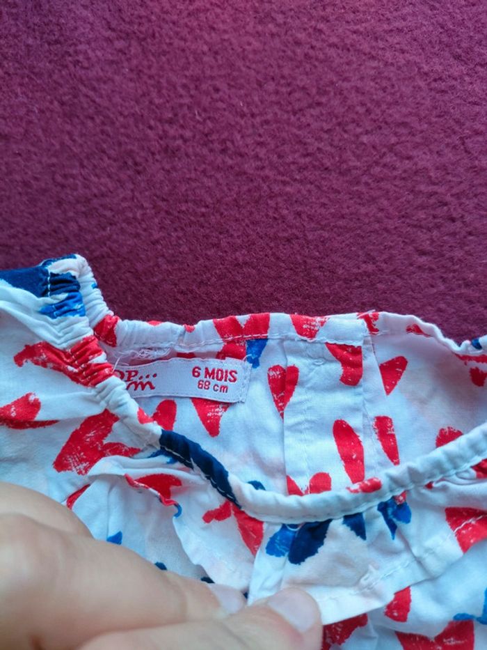 Blouse coeurs dpam - photo numéro 3