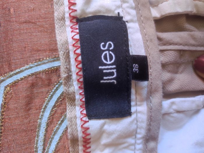 Chino Jules couleur beige taille M - photo numéro 6