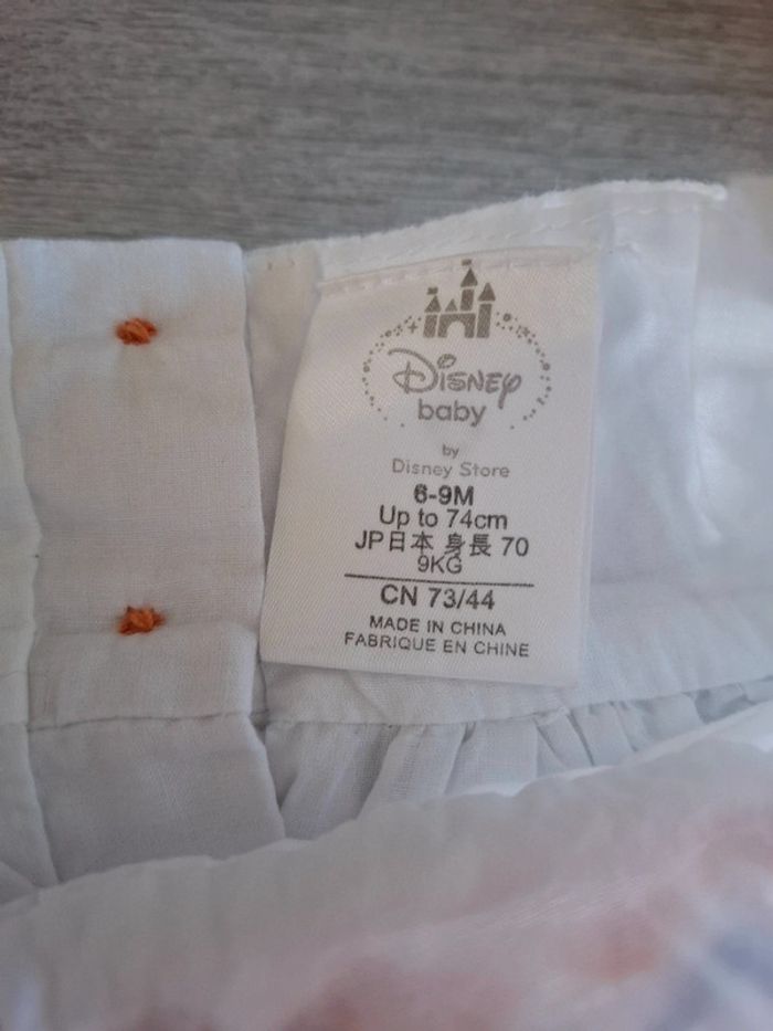 Blouse et short été disney 6-9 mois - photo numéro 4