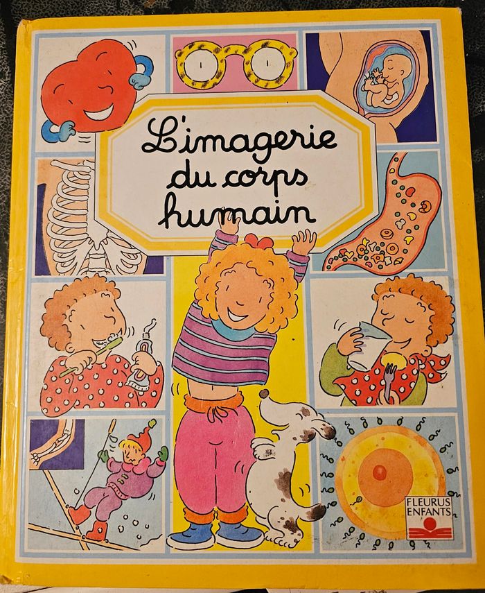 livre pour enfant L’imagerie du corps humain