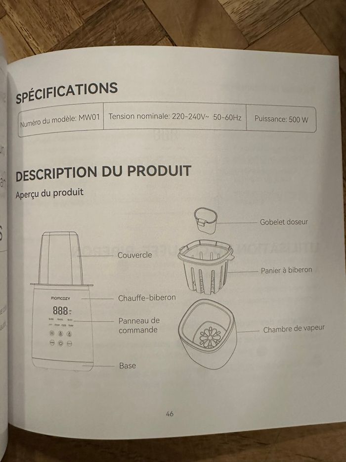 Chauffe-biberon Bottle Warmer Momcozy - photo numéro 4