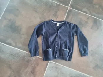 Gilet à bouton 6 ans