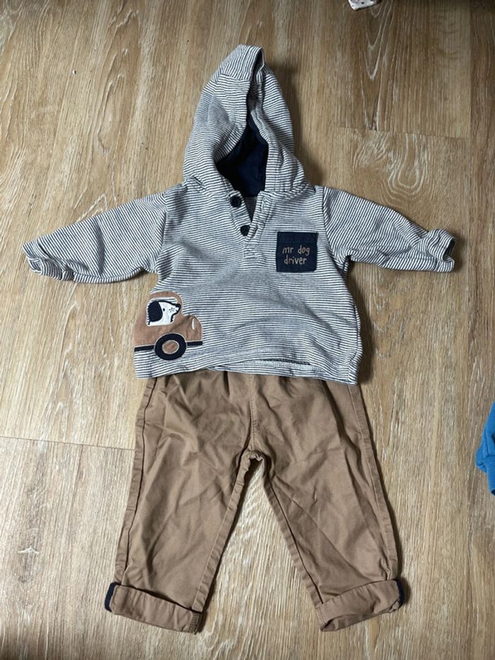 Ensemble pantalon pull 6mois