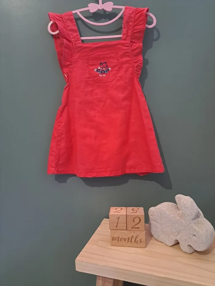 Ensemble robe et body - 12 mois