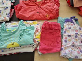 Lot été fille 12 mois