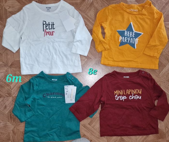 Lot 4maillot 6mois