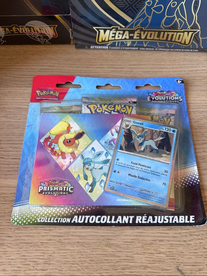 Tripack Givrali évolutions prismatiques ev8.5