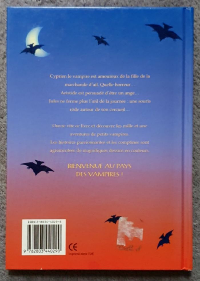 Livre grand format "Aventures cocasses au Pays des Vampires" (6-9 ans) / Éd. Chantecler - photo numéro 2