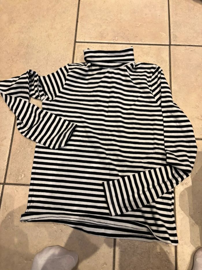 Pull à col roulé