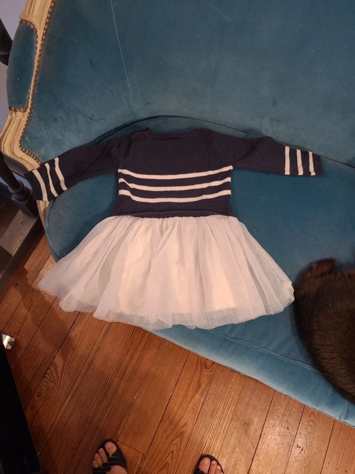Robe Petit Bateau manches longues t. 18 mois - photo numéro 7