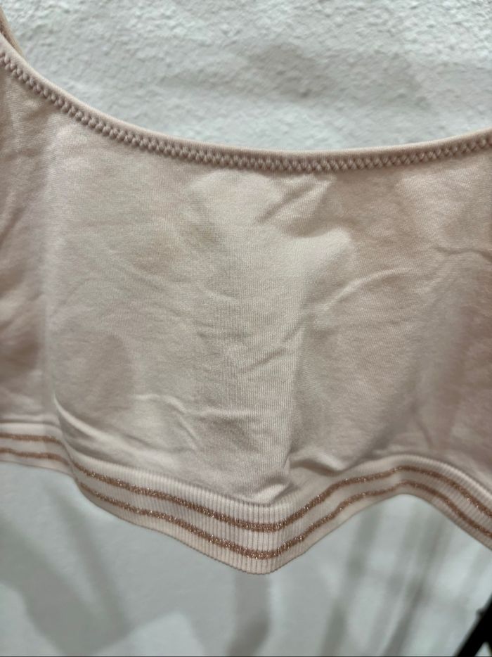 Brassière de sport rose Etam - Taille L - photo numéro 2