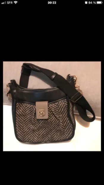 Sac bandoulière noir