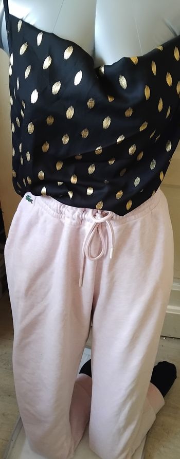 Jogging rose lacoste 