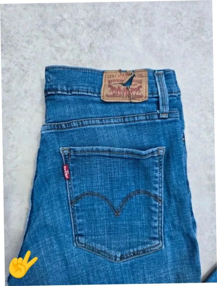 Jean Levi's 311 W29|FR38 L30 coupe droite Bleu Femme-Women - photo numéro 2