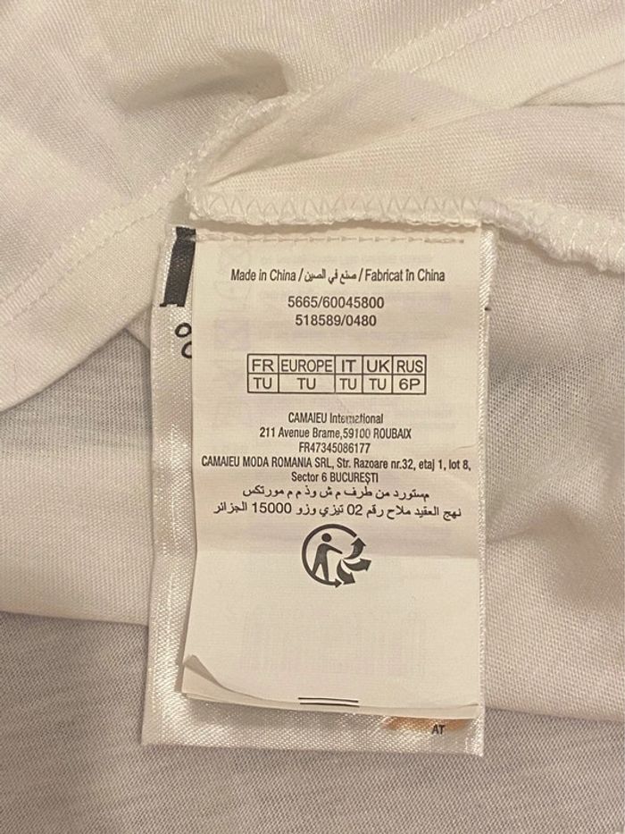 Débardeur long - Taille unique - Camaïeu - photo numéro 5