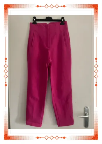 Pantalon rose Zara 36 S