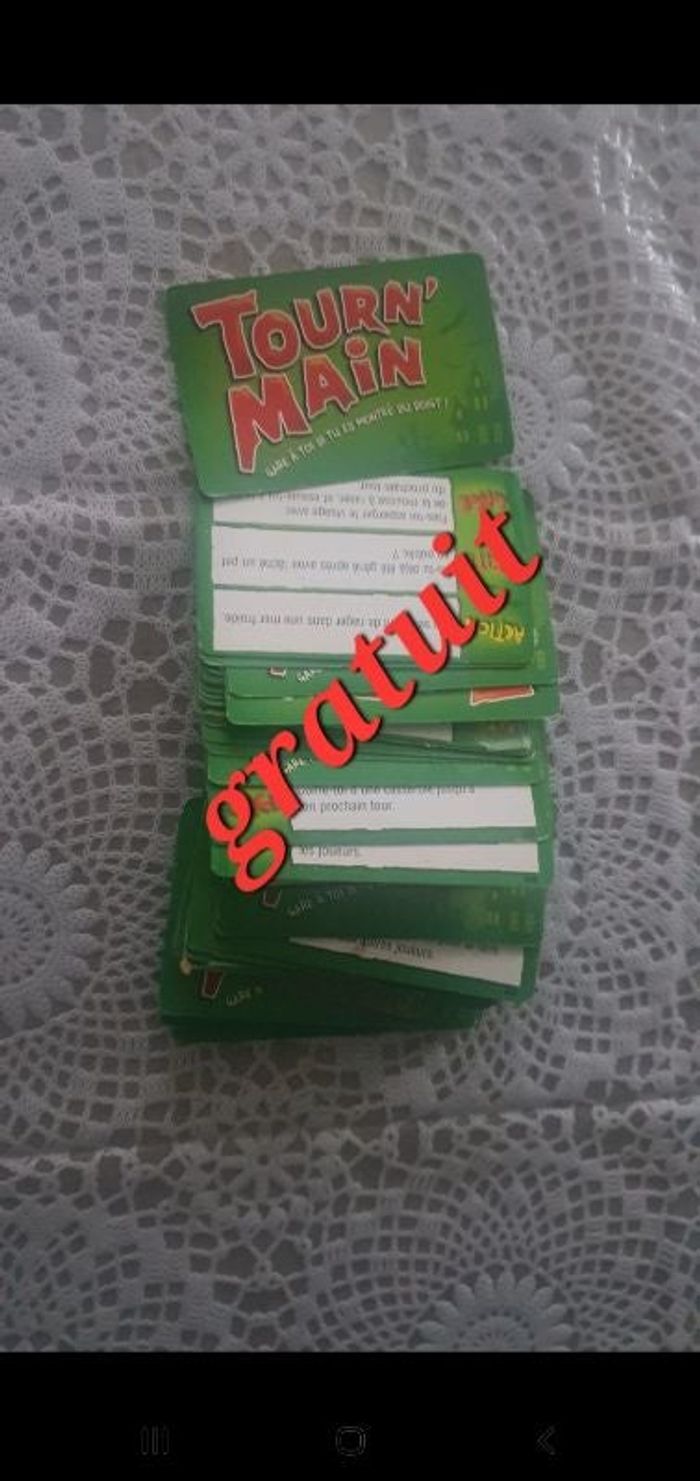 Cartes gratuit action vérité gage enfant