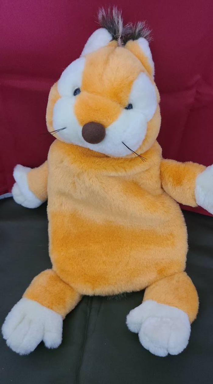 peluche bouillotte renard castor