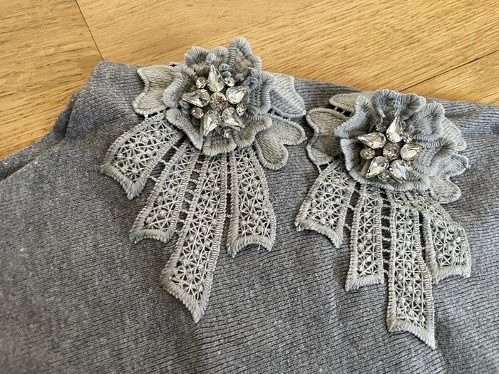 Pull femme gris taille M - photo numéro 2