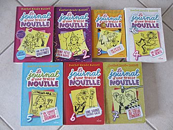 Lot de 7 livres enfant Le Journal d’une Grosse Nouille – Tomes 1 à 7
