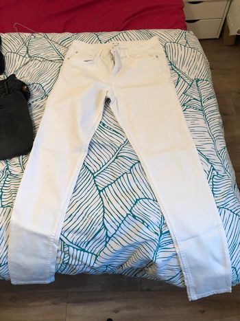 Jean skinny blanc