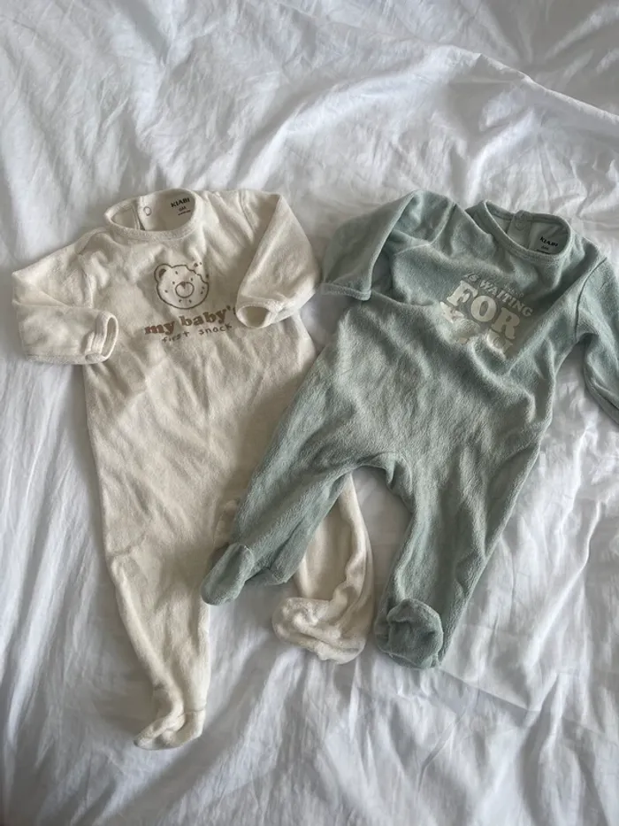 Lot de 2 pyjamas dors bien 6 mois
