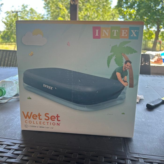 Bâche piscine rectangulaire intex