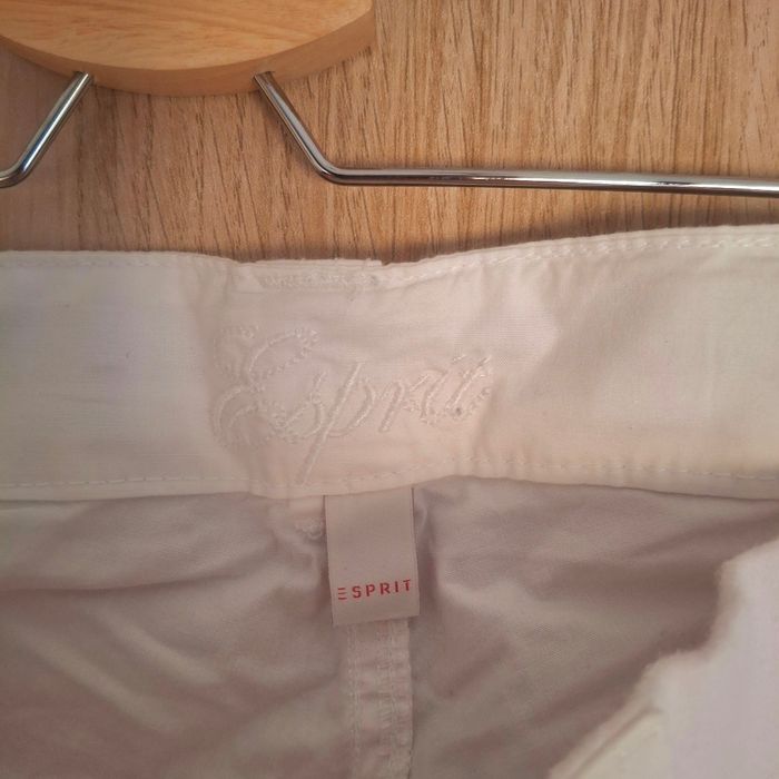 🤰PANTALON Blanc de Grossesse Taille 38 Marque ESPRIT - photo numéro 3