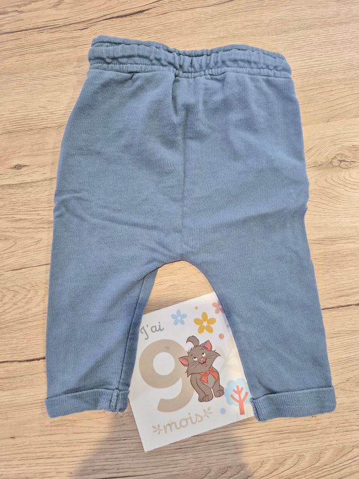 Pantalon bleu ciel, Tape à l'œil, 9 mois - photo numéro 2