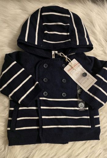 Neuf (non porté) 🏷😍🤩 superbe gilet 3 mois garçon 🤩😍