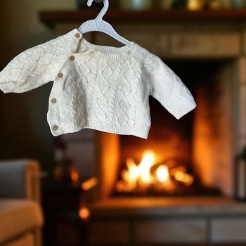 Pull écru