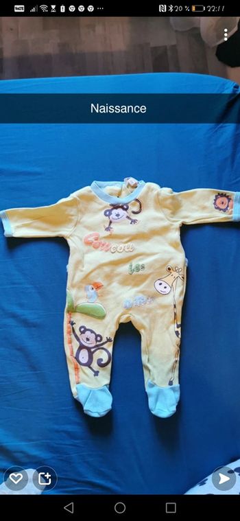 Pyjama jungle  mixte