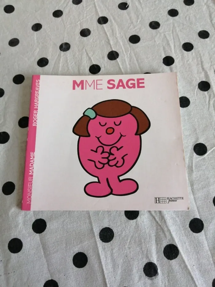 Livre mme sage de monsieur madame / hachette jeunesse - photo numéro 2