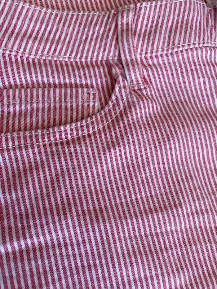 Short fine rayures taille basse - photo numéro 3
