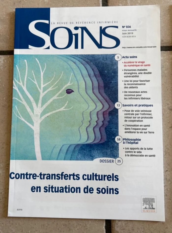 Lot de 5 revues Soins Thèmes soins et santé 📒 - photo numéro 2