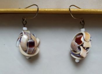 Boucles d'oreilles coquillages fantaisie