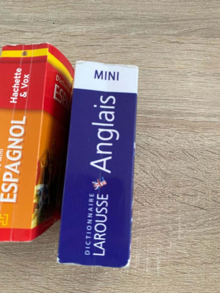 Lot de deux dictionnaires espagnol et anglais - photo numéro 5