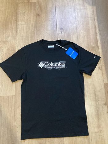 T-shirt noir Columbia S