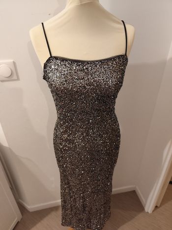Robe pailleté longue