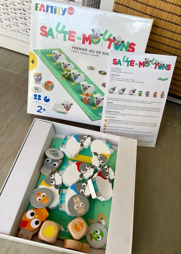 Saute-moutons : Les premiers jeux de société, oxybul - photo numéro 3