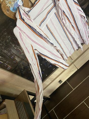 Chemise à rayures