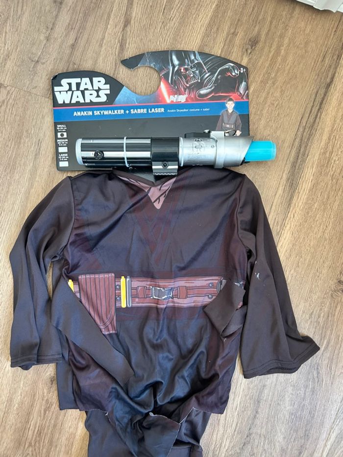 Déguisement Anakin Skywalker + Sabre Laser 3/4 ans