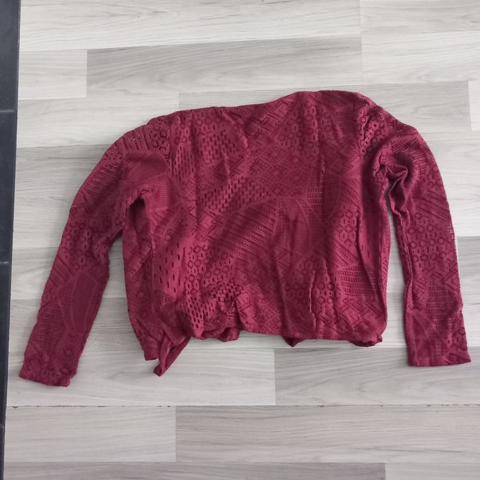 Gilet femme Bordeaux Agathe Velmont taille 38 - photo numéro 5