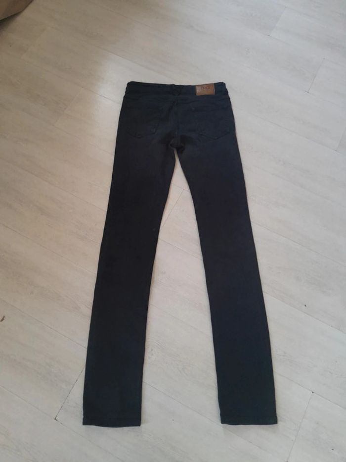 Jean slim taille basse Dolce&Gabbana reteinté en noir - photo numéro 2