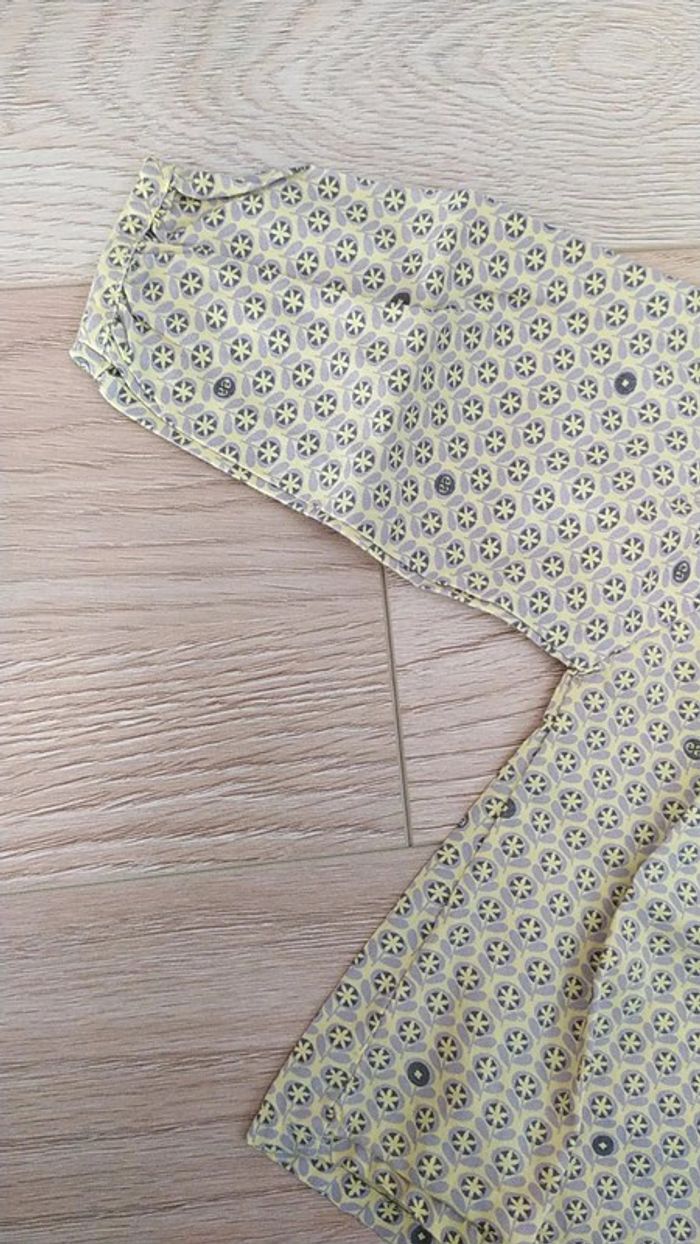 Chemisier manches longues jaune 3 mois - photo numéro 3