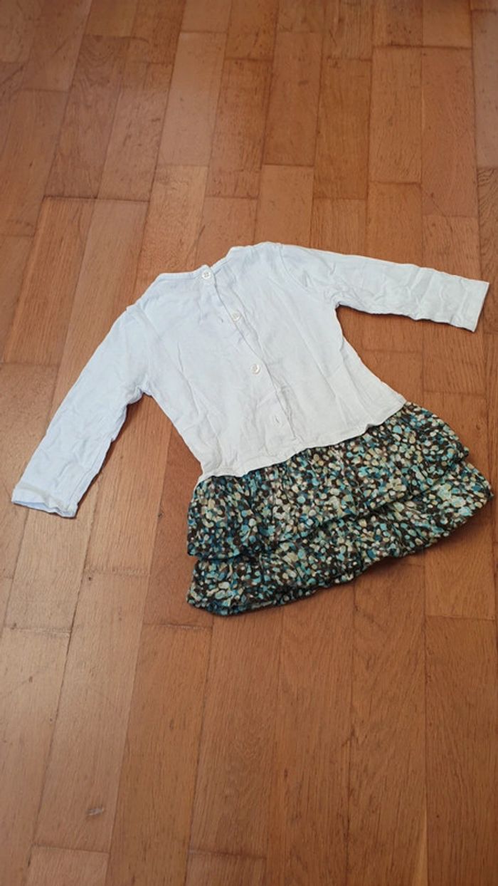 Lot de 3 robes coton manches longues Miniman - photo numéro 3