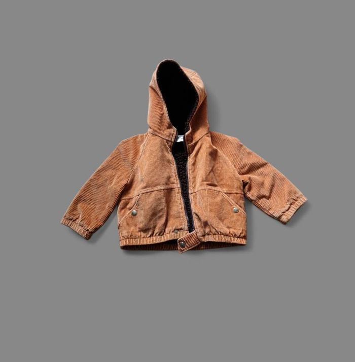 manteau blouson capuche vintage Coquet garçon 2 ans