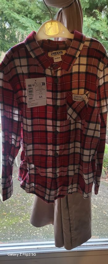 Chemise garçon 6 ans