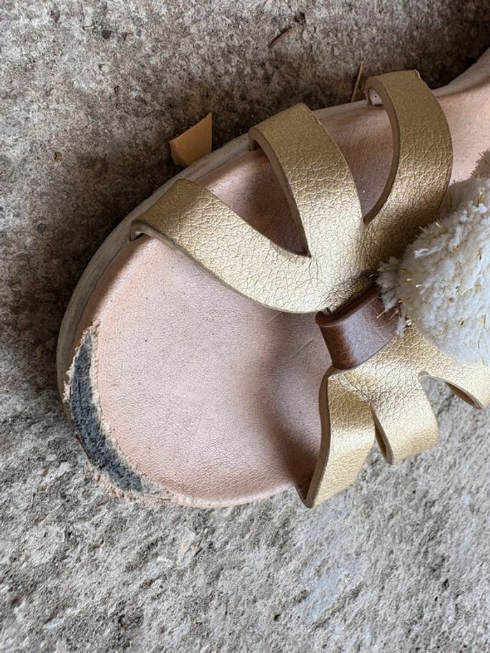 Sandales fille taille 33 - photo numéro 5