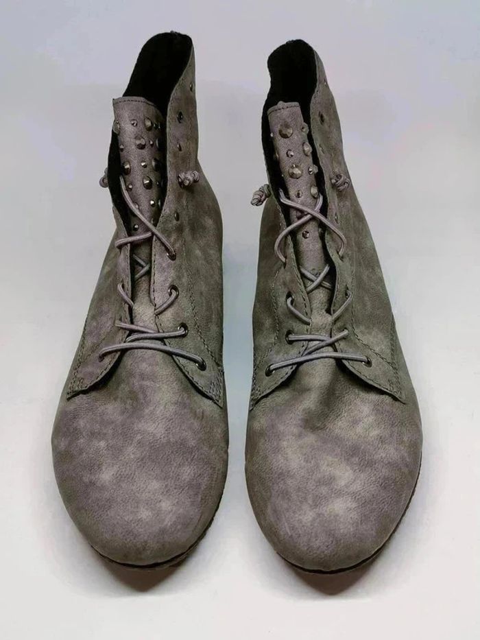 Rieker : bottines à lacets pour femme - photo numéro 4